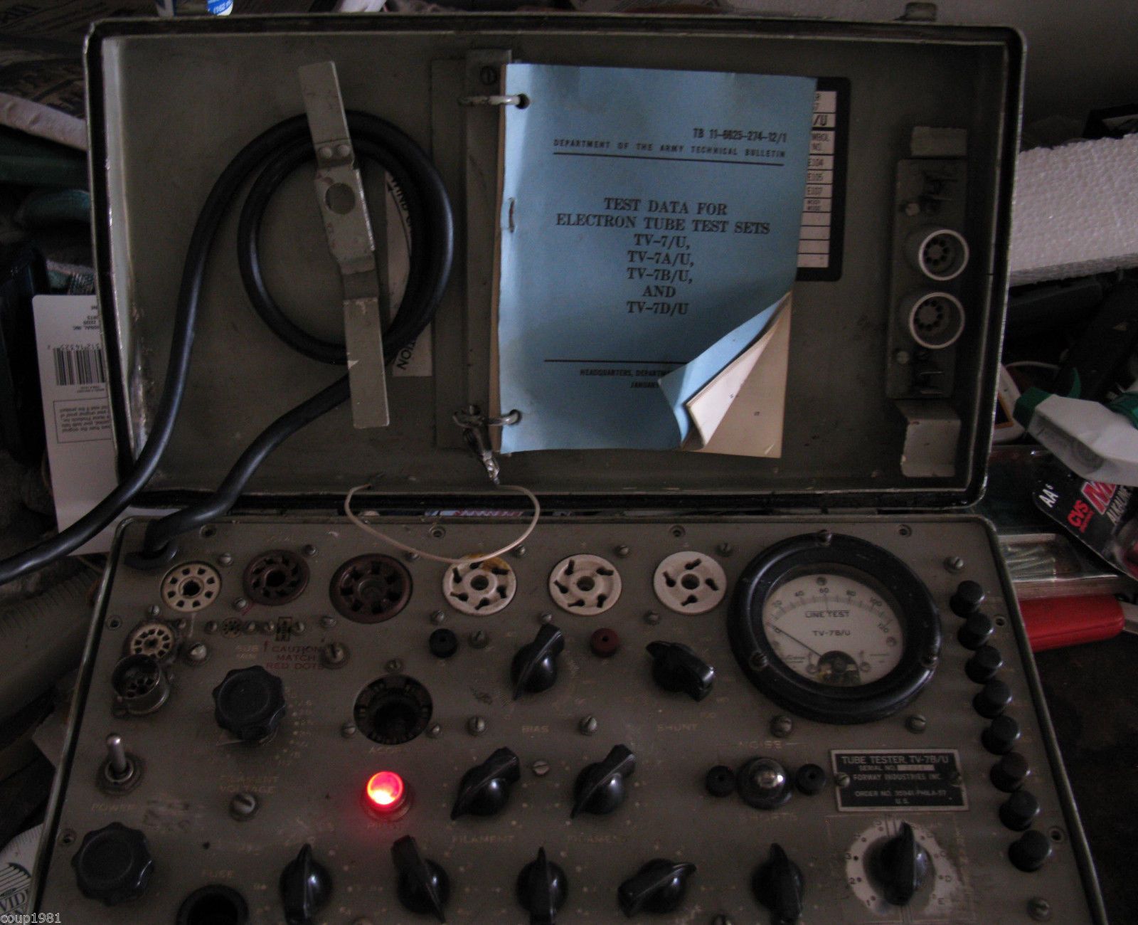 Forway TV7-B/U tube tester